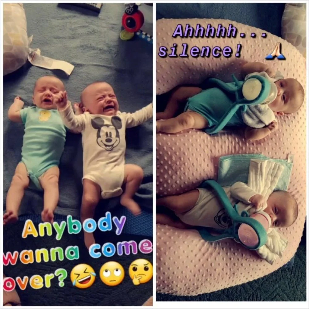 Baby Bottle Helper, Hands Free Feeding, XTRA Hand